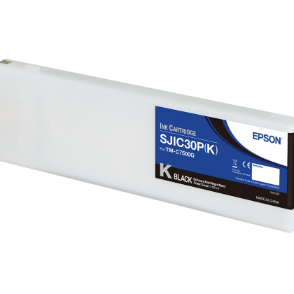 Epson SJIC30P(K) Black Ink Cartridge for ColorWorks C7500G – Epson, 1