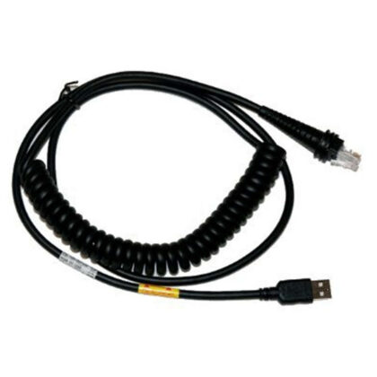 Honeywell CBL-500-300-C00 Coiled USB Scanner Cable, 3 m, Black – Honeywell