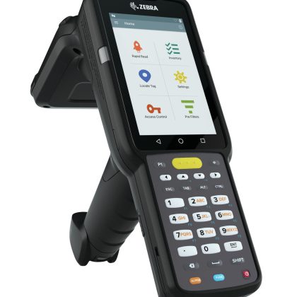 Zebra MC3330xR Rugged Handheld Mobile Computer, 4" Touch Display, Android, Barcode & RFID – Zebra