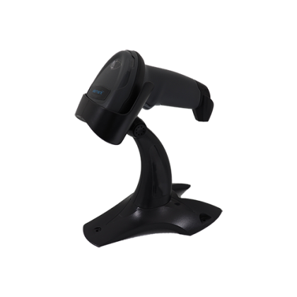 Element P100 2D Handheld Scanner Kit with Stand, USB, Black – Element