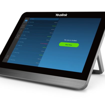 Yealink CTP18 8-inch Touch Panel for Video Conferencing, PoE, Wi-Fi