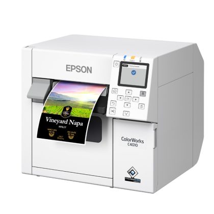 Epson ColorWorks C4010A Colour Inkjet Label Printer – Epson, 50 - 60 Hz