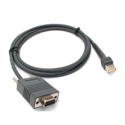 Zebra CBA-R01-S07PBR RS232 Cable for DS9908, DB9 Female, 2.1 m – Zebra, 2.1336 m