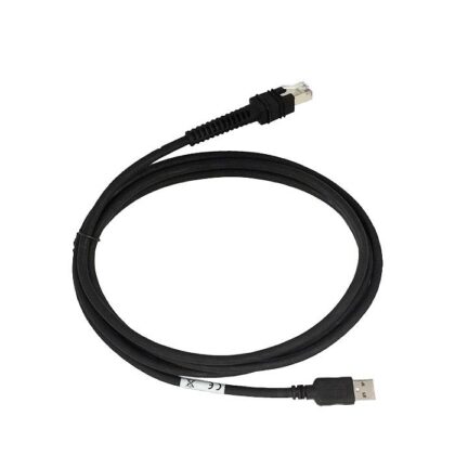 Zebra CBA-U46-S07ZAR Shielded USB-A Cable for DS3600/LI3600, 2 m, BC 1.2 – Zebra