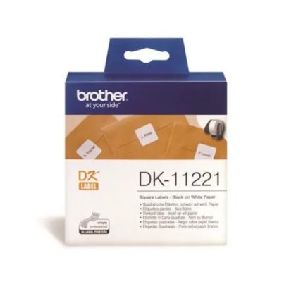BROTHER LABEL SQUARE 23X23 1000/R WHITE – Brother