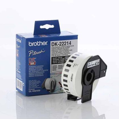 BROTHER LABEL CONTINUOUS PAPER 12X30.48M WHITE – Brother