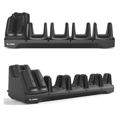 Zebra CRD-MC2X-4SC4BC-01 4-Slot Cradle with 4-Slot Battery Charger for MC2200/MC2700 – Zebra