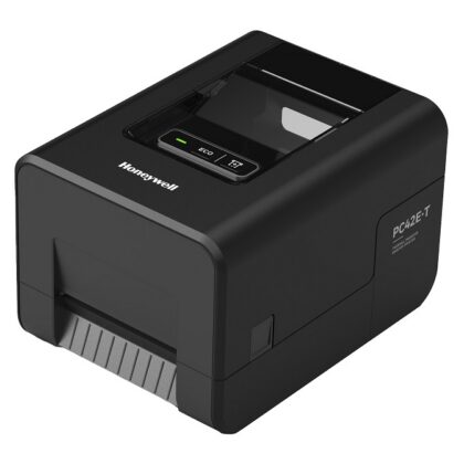 Honeywell PC42E-T Thermal Transfer Desktop Label Printer, 203 dpi, USB/Ethernet, Black – Honeywell