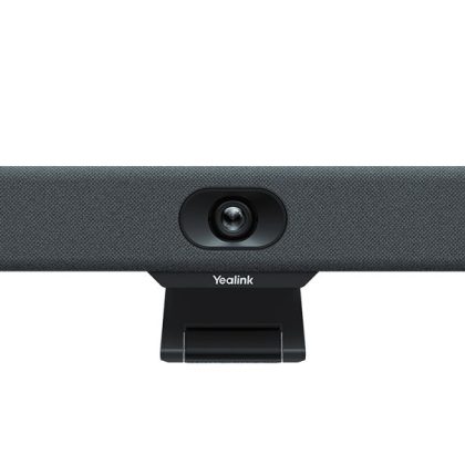 Yealink Meeting Bar A10 Microsoft Teams and Zoom Rooms on Android, Video Collaboration Bar, Small Rooms Home Offices for 1-5 people, VCR11 – Yealink