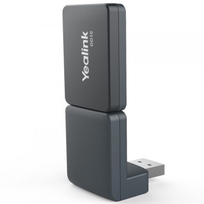 Yealink DD10K DECT USB Dongle for the SIP-T41S and T42S, Yealink T5 Range, High Transmission Rate, DD phone (T54W+DD10K) – Yealink