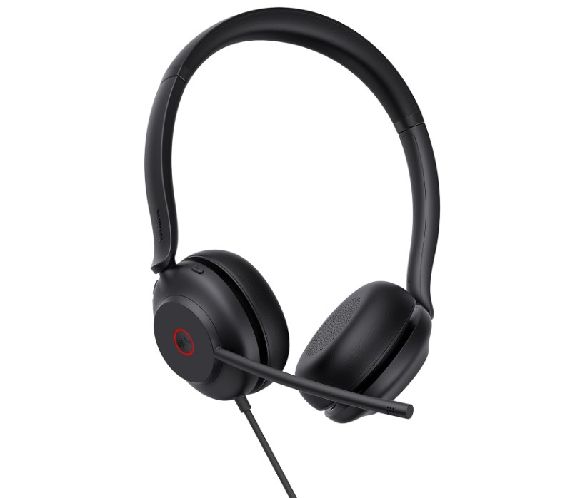 Yealink UH35 Dual UC USB-C/A Wired Headset, Microsoft Teams UC Certified, Dual Noise-Canceling Microphones USB-A / 35mm Speaker, Lightweight โ Yealink