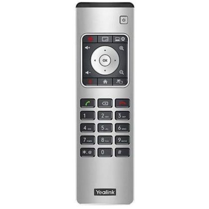 Yealink VCR11 remote control, MVC room systems, MeetingBar A20 A30 A40, camera PTZ, camera presets, mute, volume, call control, keypad – Yealink