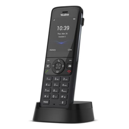 Yealink W78H Wireless DECT Handset, Scalable Solution, Optimised Wireless Communication,Business Use, Long Battery Life, 2.4'' 240x320 TFT ColorScreen – Yealink