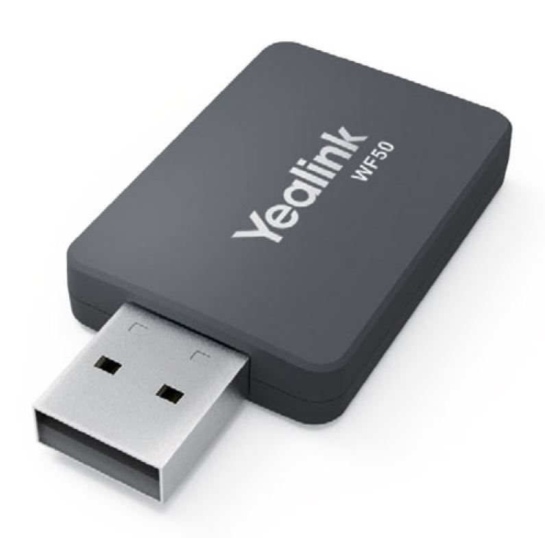 Yealink WF50 V1 Dual Band WiFi USB Dongle - SIP-T42U/T43U/T46U/T48U/T53 IP Phone, High Transmission Rate โ Yealink