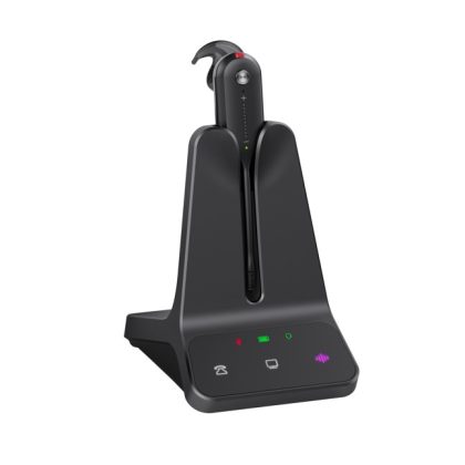 Yealink WH63 E2 Convertible DECT Wireless UC Headset 8 hours talk time185m Wireless range Dual microphone Multi-device Connectivity – Yealink