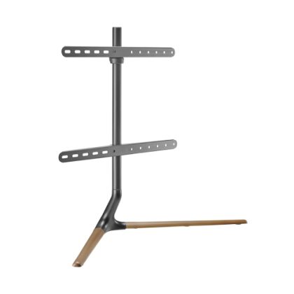 Brateck Modern Linear Tabletop TV Stand For 49'-70' TVs, Weight Capacity: 40kg -- Matte Black Walnut 970x350x765mm (LS) – Brateck