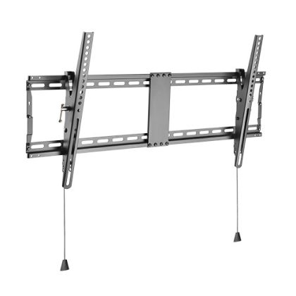 Brateck Heavy Duty Foldable Tilt TV Wall Mount For 43'-90' TVs, Weight Capacity: 70kg, 49x890x431mm, Matte Black (LS) – Brateck