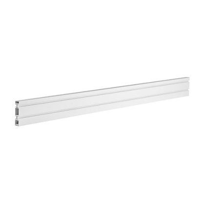 Brateck Aluminum Slatwall Panel, Weight Capacity 40kg-Matte White, Must be installed with MABT-SW02-3 (desk) or MABT-SW02-4 (wall) (LS) – Brateck