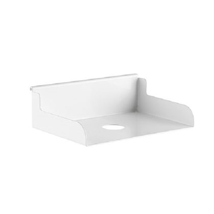 Brateck File Holder, Weight Capacity 3kg-Matte White, 180x120x55mm, Weight Capacity: 3kg (6.6lbs )(LS) – Brateck