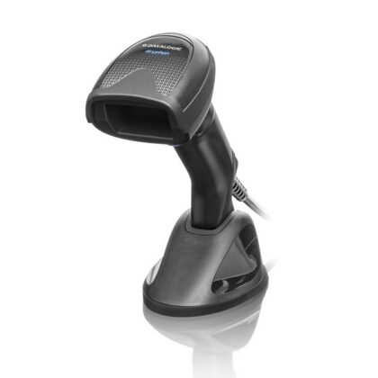 Datalogic Gryphon GD4520 2D Handheld Scanner Kit with Permanent Base, USB, Black – Datalogic