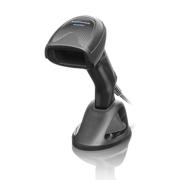 Datalogic Gryphon GD4520 2D Handheld Scanner Kit with Permanent Base, USB, Black โ Datalogic
