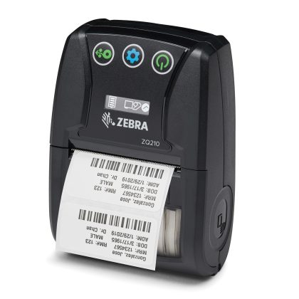 Zebra ZQ210 2-inch Mobile Label and Receipt Printer (Bluetooth) – Zebra