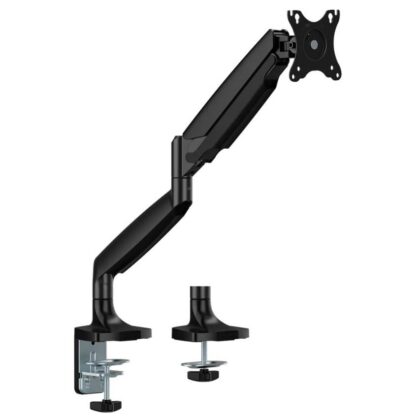 Brateck LDT82-C012-BK heavy-duty gas spring monitor arm, black