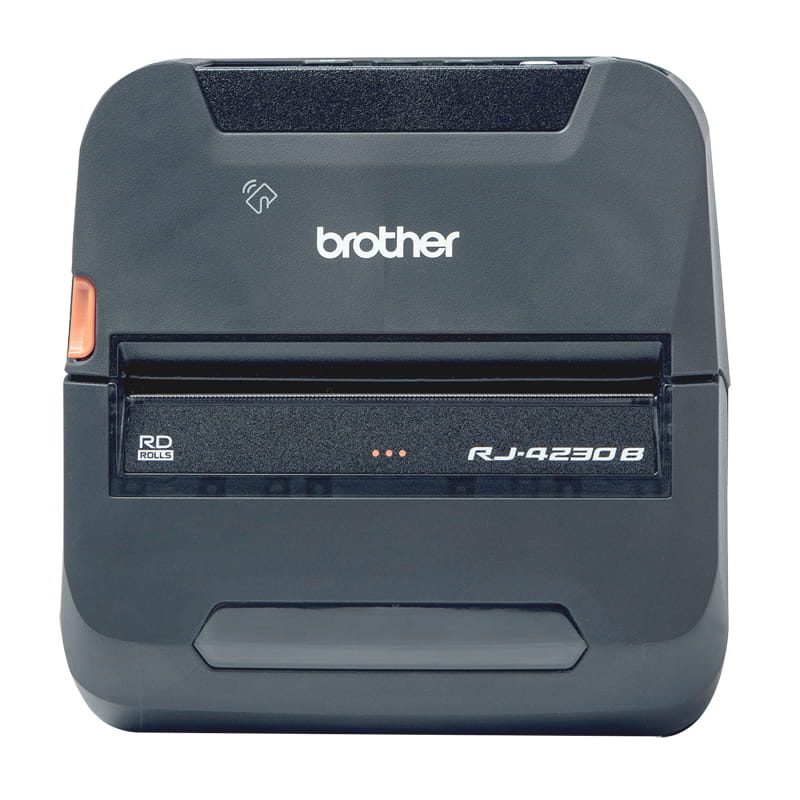 Brother RJ-4230B Mobile Label and Receipt Printer Bundle