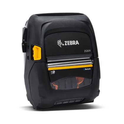 Zebra ZQ511 3 in Mobile Label Printer, Direct Thermal, 203 dpi, Bluetooth 4 and Wi-Fi